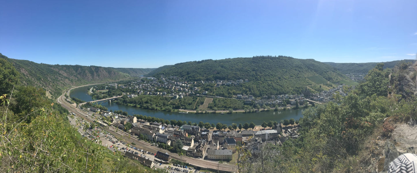 Zonnige dag in Cochem, Duitsland